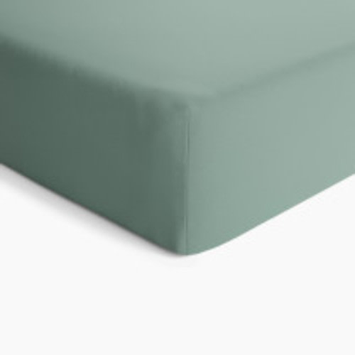 Natemia Organic Cotton Fitted Crib Sheet - Lily Pad