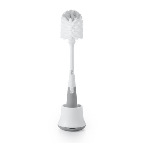 OXO Tot Bottle Brush with Stand, Gray