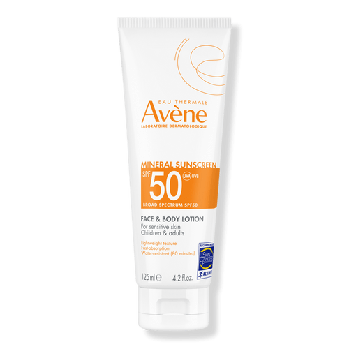 Mineral Sunscreen Broad Spectrum SPF 50 Face and Body Lotion