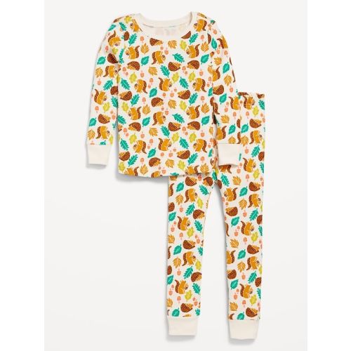 Unisex Printed Snug-Fit Pajama Set