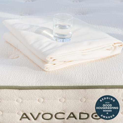 Full Size - Organic Waterproof Mattress Protector is Cool, Washable, Breathable – Avocado Green Mattress