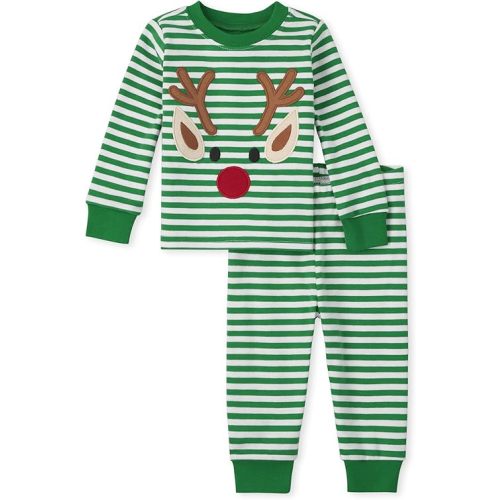 The Children's Place Baby and Kids', Sibling Matching, Holiday Pajama Sets, Cotton