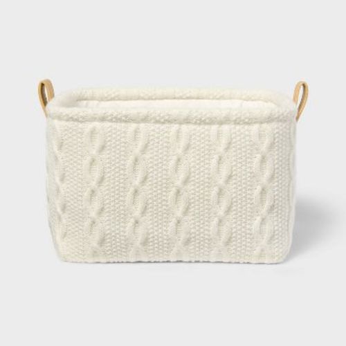 Holiday Basket Knit Ivory - Threshold™