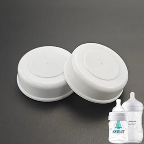 (6-PCs) Travel Bottle Caps Compatible with Avent Bottles, Bottle Lids Replacement Modle B