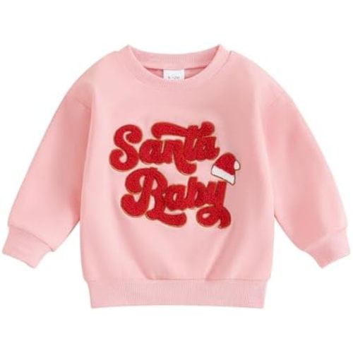Toddler Boy Girl Easter Outfit Little Bunny Long Sleeve Sweatshirt Bunny Pullover Infant Baby Easter Clothes