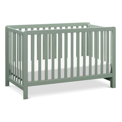 Carter's by DaVinci Colby 4-in-1 Baby Crib Convertible to Toddler Bed, Daybed, Full-Size Bed - Durable - GREENGUARD Gold Certified - 4 Adjustable Heights, Conversion Kit Sold Separately - Light Sage