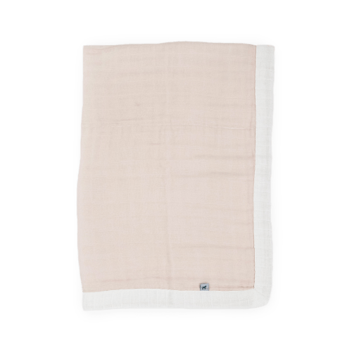 Organic Cotton Muslin Baby Quilt - Rosie