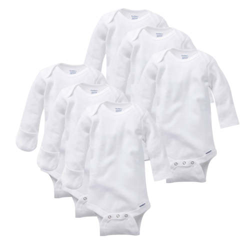 Baby Onesies® Bodysuits with Mitten Cuffs 6-Pack | Gerber Childrenswear