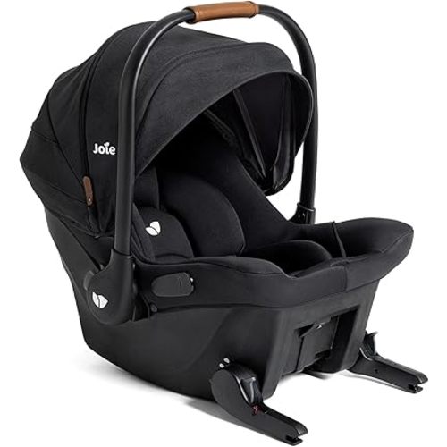 Mint Latch Base-Free Infant Car Seat – Lightweight, Built-in Rigid Latch Connectors and Side-Impact Protection – No Base Installation Required, Travel-Friendly Design (Shale Dark)