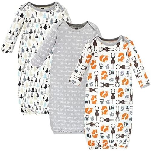 Hudson Baby baby-girls Cotton Gowns