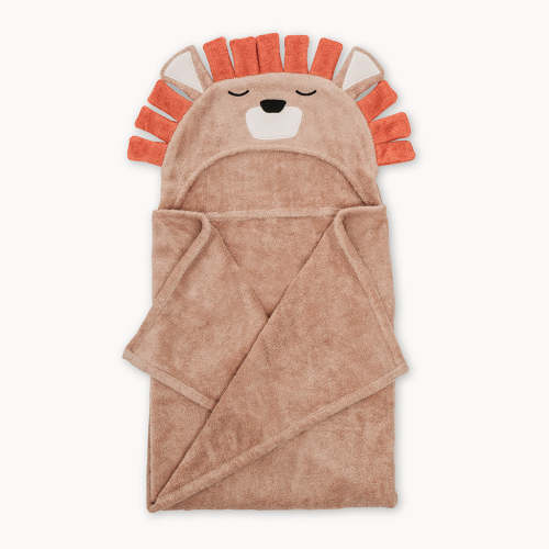 Lion Hooded Towel for Kids