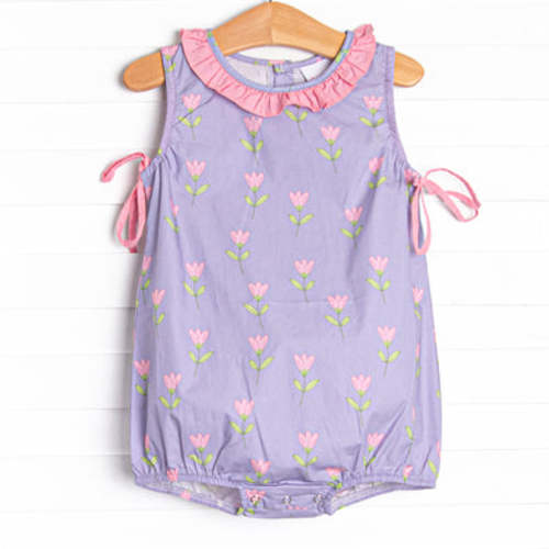 Tulip Blooms Bubble, Purple – Stitchy Fish