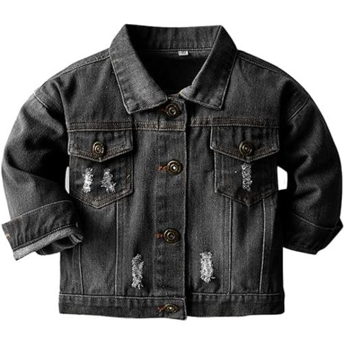Cromoncent Classic Denim Jacket for Boys Girls & Women