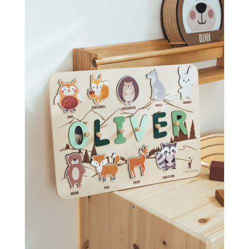 Woodland Name Board