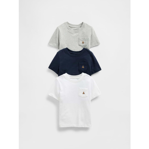 Baby & Toddler Mix & Match Pocket T-Shirt (3-Pack)