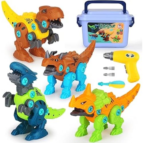 Dinosaur Toys, Take Apart Dinosaur Toys, Educational Construction Building Sets