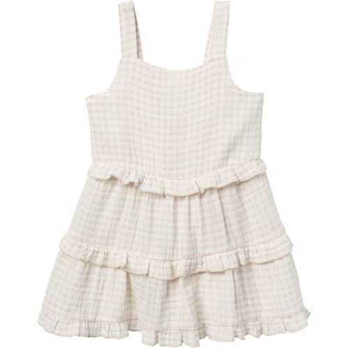 Modern Moments™ By Gerber Mommy And Me Toddler Girls' Dress, Tan Gingham, 12 Months