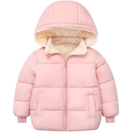 Toddler Winter Coat Baby Boy Fleece Jacket Kid Infant Girl Sweater Clothes 1-6T