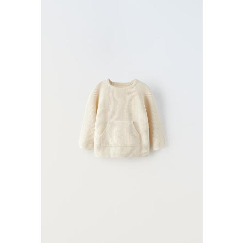 KNIT SWEATER WITH POCKET