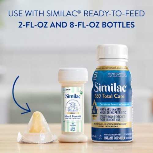 Similac Infant Nipple and Ring Case of 50