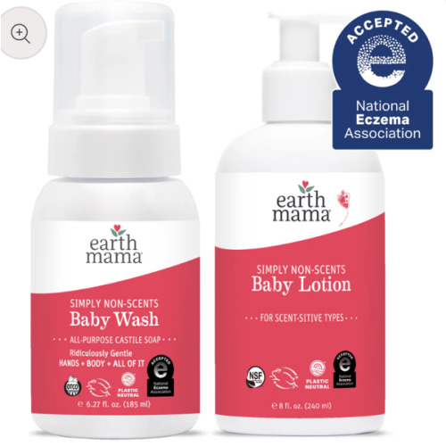 Simply Non-Scents Baby Wash + Lotion Set