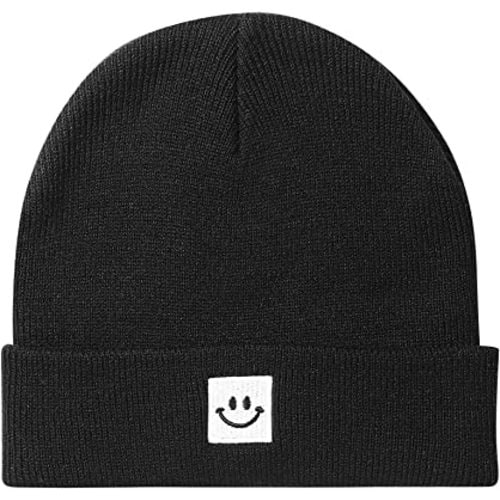 Paladoo Baby Beanie Knit Ski Hat with Cute Face for Girls Boys 0-7 Years