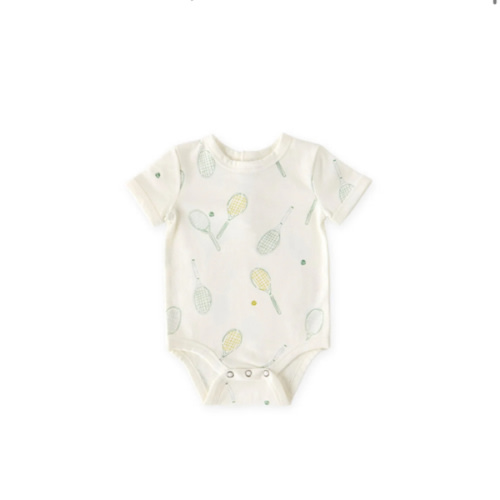 Short Sleeve Henley One-Piece