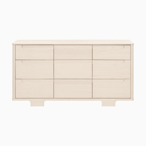 babyletto Yuzu 9-Drawer Assembled Dresser - Washed Natural