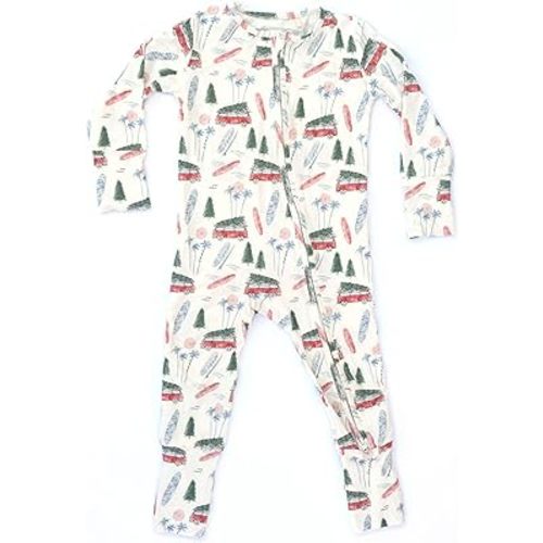 Organic Baby Bamboo Rompers & Two Piece Sets with 11 Signature Prints - Infant Zipper Jumpsuits