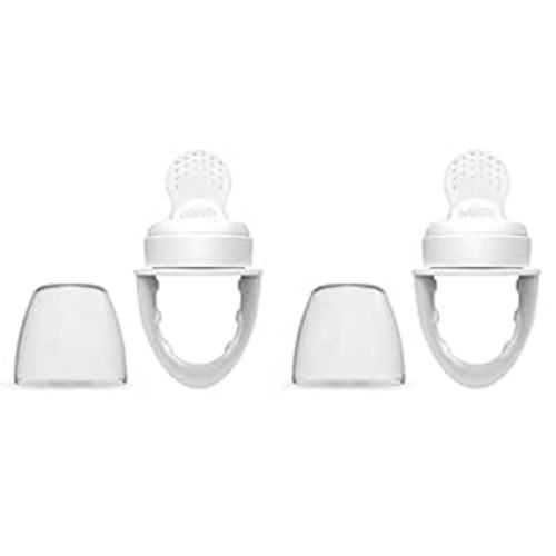 Dr. Brown's Designed to Nourish, Fresh Firsts Silicone Feeder, Grey, One Size (Pack of 2)