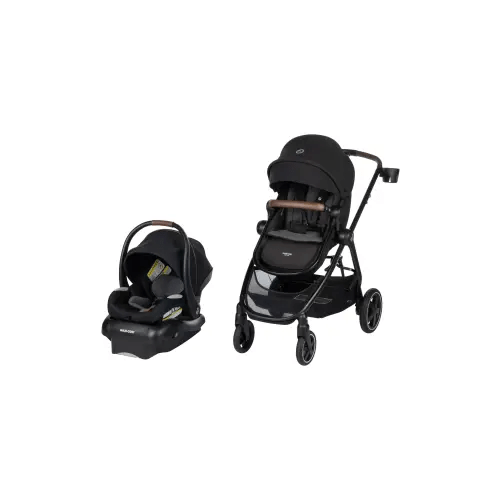 Zelia Luxe Stroller & Mico Luxe Infant Car Seat 5-in-1 Modular Travel System