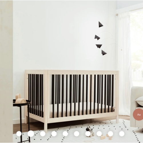Gelato 4-in-1 convertible crib