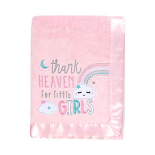 Baby Girls Thank Heaven Blanket