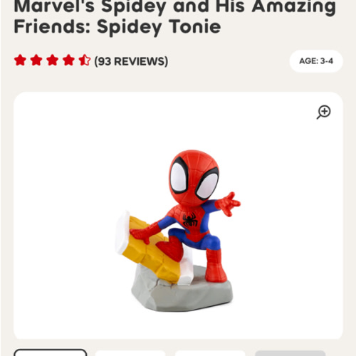 Spidey Tonie from Marvel's Spidey and His Amazing Friends I tonies®