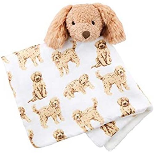 Mud Pie Doodle Dog Woobie, Tan