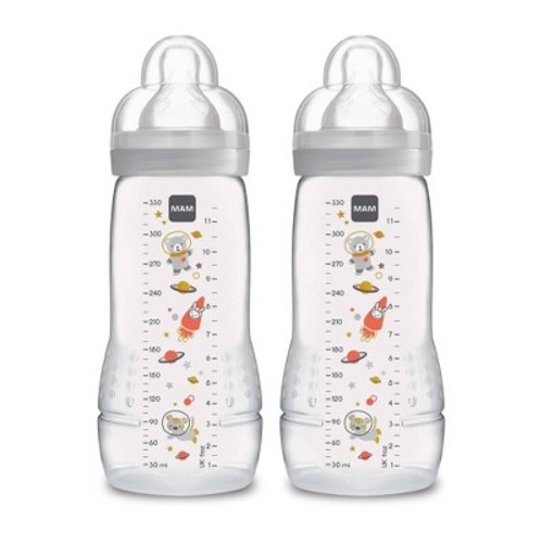 MAM 11 fl oz Easy Active Baby Bottle - Unisex - 2pk
