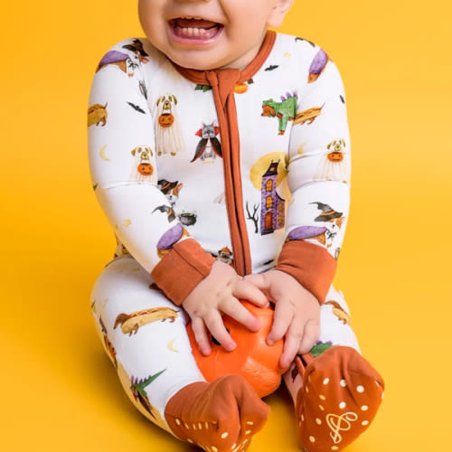 Howl-O-Ween (Dog) Romper – Jammie Session