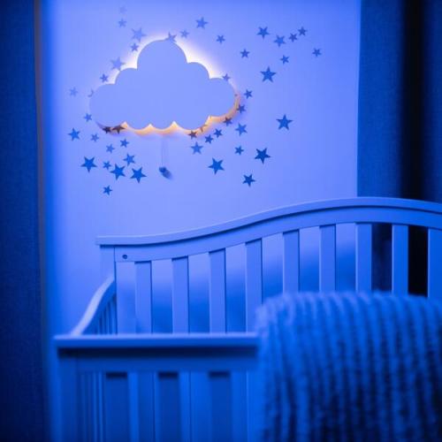Illuminating LED Wall Lamp, Cloud - LumiPets | Maisonette