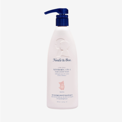Noodle & Boo 2-in-1 Newborn Hair & Baby Body Wash for Baby, Tear Free and Hypoallergenic