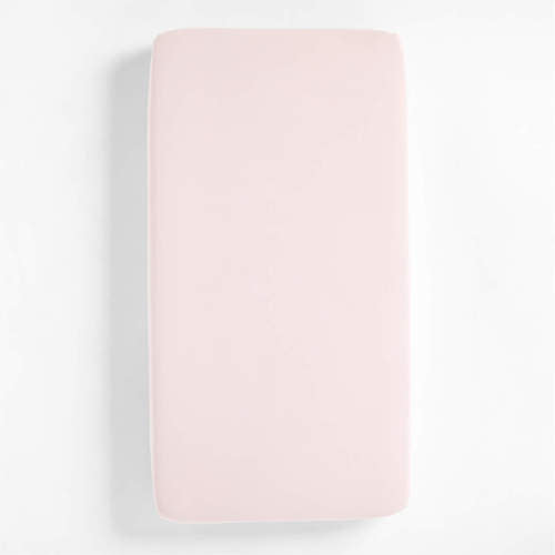 Baby's First Pink Organic Jersey Baby Crib Fitted Sheet