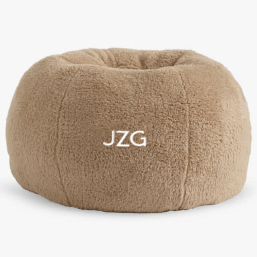 Anywhere Beanbag, Oatmeal Cozy Sherpa