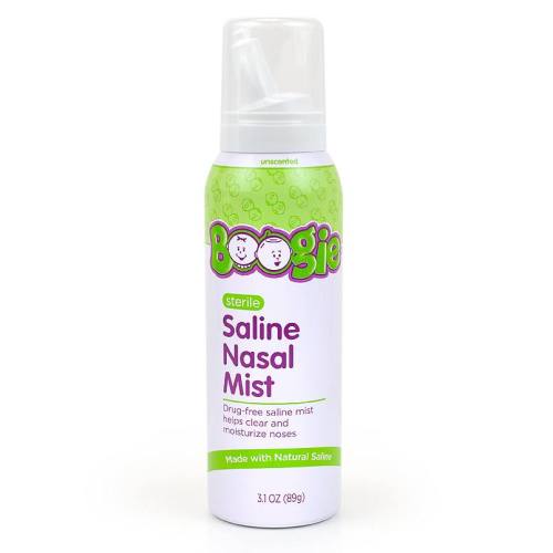 Boogie Brand Unscented Saline Spray 3.1 Oz