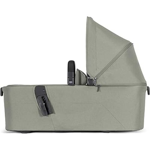 Joolz Aer2 Foldable Cot for Baby Stroller – Ultra-Light Cot with One-Hand Quick Fold - Soft Mattress - Large UPF 50+ Canopy - Perfect Baby Cot Add-on for Your Aer2 (Sage Green)