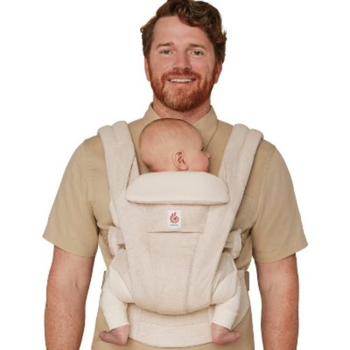 Ergobaby Omni Deluxe Linen All-in-One Baby Carrier - Natural Linen
