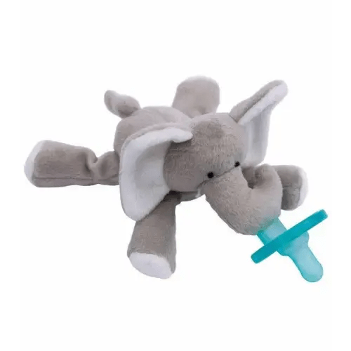 Wubbanub Pacifier-Elephant | Traveling Tikes
