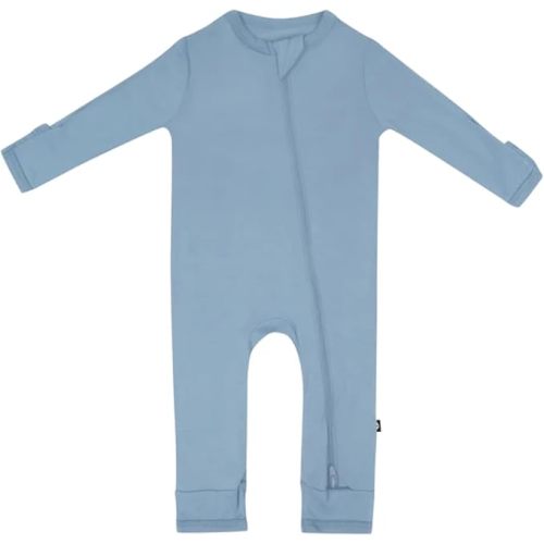 KYTE BABY Unisex Rayon Made From Bamboo Zippered Rompers 0-24 Months