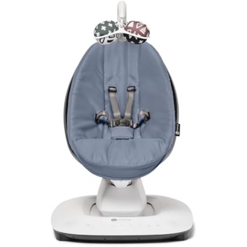 4moms MamaRoo Multi-Motion Baby Swing, Bluetooth Enabled with 5 Unique Motions, Slate Blue