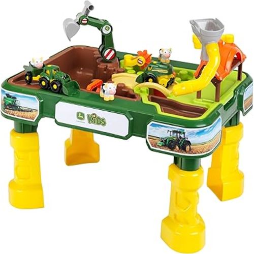 Klein Theo John Deere Farm Sand and Water Play Table - 3949, Multiple