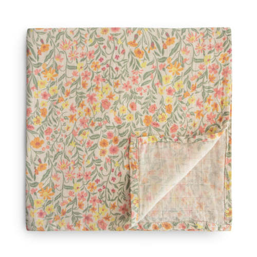 Organic Cotton Mushie Baby Muslin Swaddle Blanket
