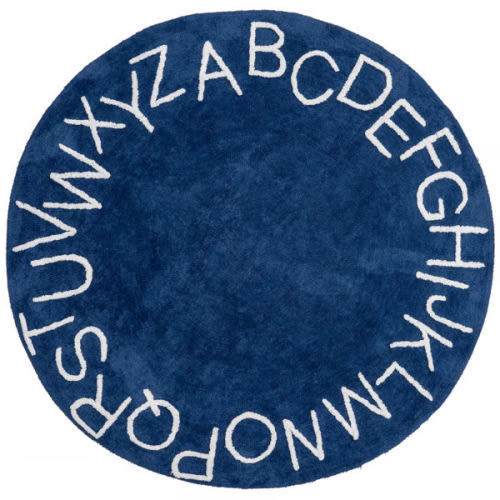 Alphabet Nursery Washable Rug | Tan – Rugs USA